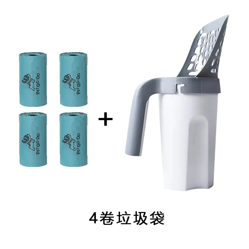 Kissanhiekka kauhasetti